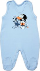 2-dílná soupravička G-baby košilka + dupačky Cool Cat, modrá