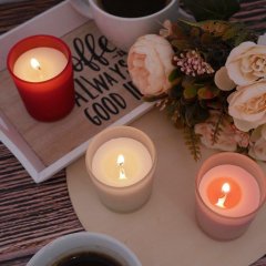 Dárková svíčka - růže