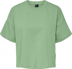 Dámské triko PCCHILLI Loose Fit 17118870 Quiet Green, XL