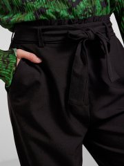 Dámské kalhoty PCBOSS Regular Fit 17133543 Black, L