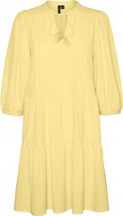 Dámské šaty VMPRETTY Regular Fit 10279712 Lemon Meringue, L