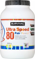 Ultra Speed 80 Fair Power - 2000 g, borůvka