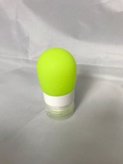 Cestovní silikonová lahvička na tekutiny - Zelená - 38 ml