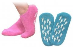 Zdravotní komfortní gelové ponožky - Růžová
