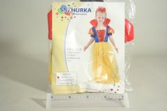 Šaty na karneval - Sněhurka, 92-104 cm