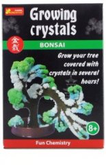 Rostoucí krystaly bonsaj