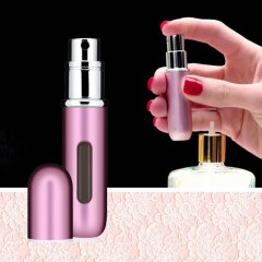 Elegantní rozprašovač na parfémy - růžový