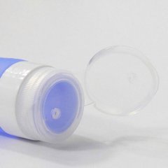 Cestovní silikonová tuba - modrá