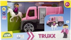 Auto Truxx přeprava koní s figurkami plast 26cm 24m+
