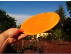 Kapesní frisbee samorozkládací: bílá