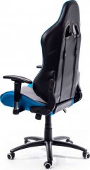 Kancelářská židle Nebraska, černo/modrá