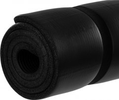 MOVIT Podložka na jógu, 190 x 60 x 1,5 cm, černá