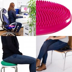 MOVIT Balanční polštář na sezení, 33 cm, růžový