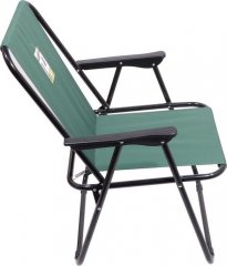Kempingová skládací židle BERN, zelená