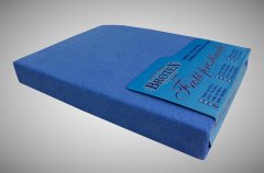 Brotex Froté prestieradlo modré, Výběr rozměru 100x200cm
