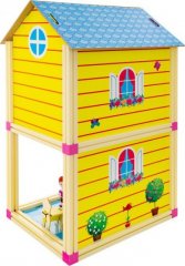 Malý domek pro panenky Euro Baby - modrý