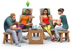 The Sims 4 Návštěva v Lázních