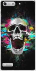 Plastové pouzdro iSaprio - Skull in Colors - Huawei Ascend G6