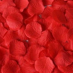 Postel plná růží 150ks - Červená