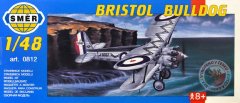 SMĚR Model letadlo Bristol bulldog 1:48 (stavebnice letadla)