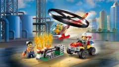 LEGO CITY Zásah hasičského vrtulníku 60248 STAVEBNICE
