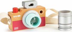 ECO TOYS Dřevěný fotoaparát - kaleidoskop