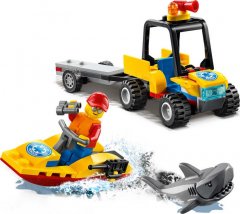 LEGO CITY Záchranná plážová čtyřkolka 60286 STAVEBNICE