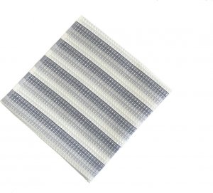 Vaflový ručník 50x100 cm šedý - bavlna