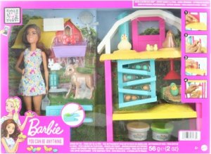 Barbie Slepičí farma s panenkou HGY88