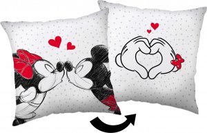 Polštářek Mickey and Minnie Love 05 40x40 cm