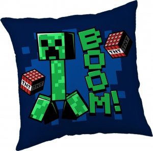 Polštářek Minecraft Jolly Boom 40x40 cm