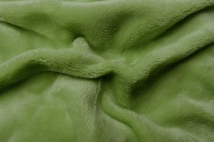 Prostěradlo mikroflanel kiwi (zelená) 90x200x20 cm (ROZBALENÉ)