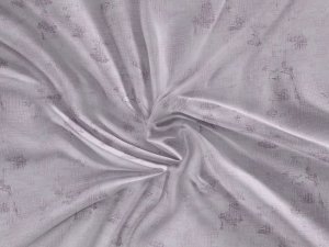 Saténové prostěradlo LUXURY COLLECTION 80x200cm MRAMOR fialový
