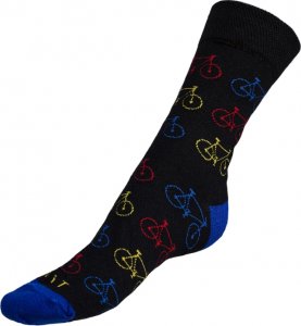 Ponožky Kolo černé - 35-38 - černá