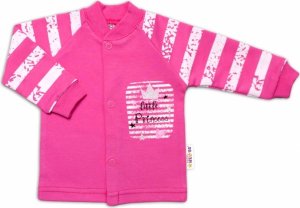 Baby Nellys Bavlněná košilka Sweet Little Princess, růžová, vel. 56