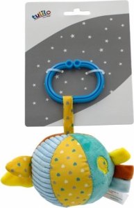 Tulilo Závěsný plyšový míček s balónkem, 8 cm