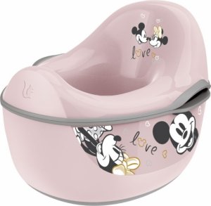 Keeeper Nočník Minnie Mouse 4 v 1 s protiskluzem - pudrově růžový