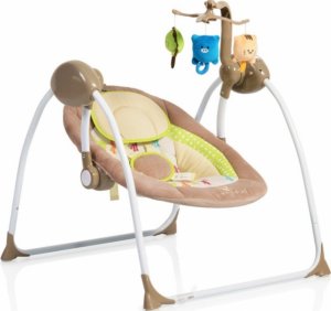 Cangaroo Lehátko/houpačka pro kojence Baby Swing - cappuccino, BMC22