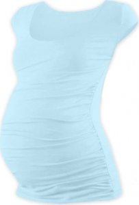 JOŽÁNEK Těhotenské triko mini rukáv JOHANKA, vel. L/XL - světle modrá