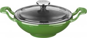 LAVA METAL Litinový wok 16 cm - zelený