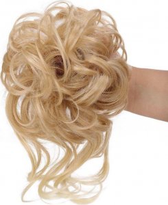 Příčesek do vlasů drdol - plavá blond