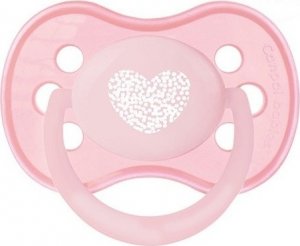 Dudlík Canpol Babies - Pastel 18m+ - růžový