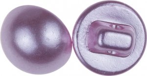 Knoflík pecka - balení po 10ks - prům.10 mm - růžová perleťová