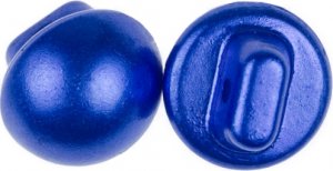 Knoflík pecka - balení po 10ks - prům.10 mm - tm.modrá perleťová