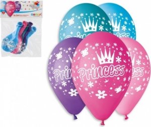 Balonek/Balonky nafukovací princezny 12'' průměr 30cm 5ks v sáčku