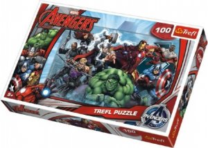 Puzzle The Avengers 100 dílků 41x27,5cm