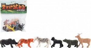 Zvířátka mini safari ZOO plast 5-6cm 12ks
