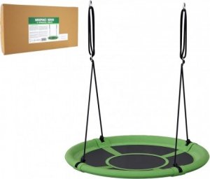 Houpací kruh zelený 100 cm látková výplň