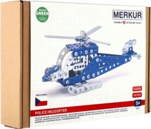 Stavebnice MERKUR 054 Policejní vrtulník 142ks