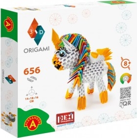 Origami 3D Jednorožec kreativní sada